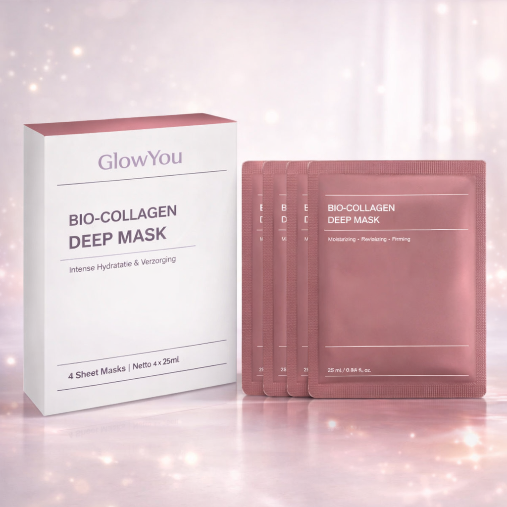 GlowYou gezichtsmaskers voor avondverzorging – diepe hydratatie, herstel en een stralende huid